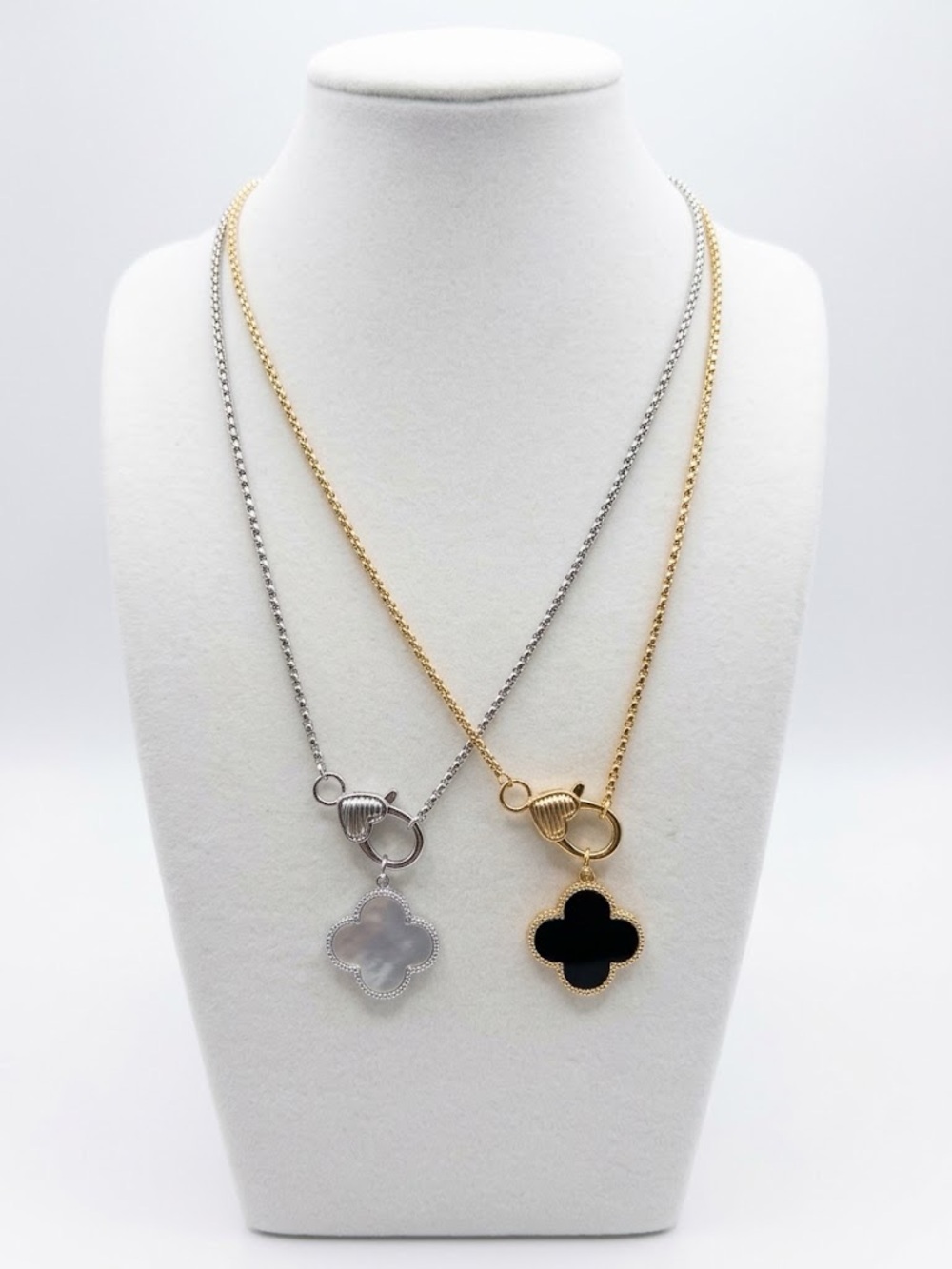 New Gold Or Silver Clover Pendant Necklaces - Women Jewelry- Price is Firm